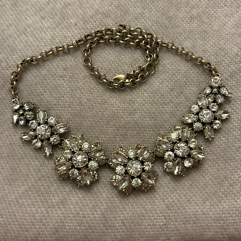 Banana Republic - diamond studded  necklace
